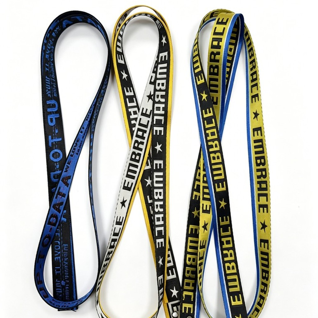 Camo Jacquard Nylon Woven Bag Webbing Strap